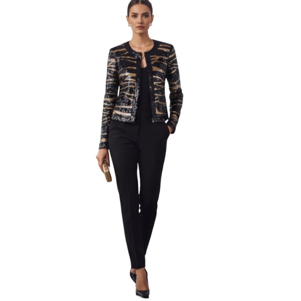 Lovers + Friends Wildcat Sequin Jacket